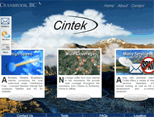 Tablet Screenshot of cintek.com
